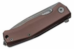 LionSteel MT01A EB Folding nůž OLD BLACK M390 blade, EARTH BROWN aluminum handle