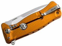 LionSteel SR11A OS Orange kapesní nůž 9,4 cm, oranžová, hliník, rozbíječ skla