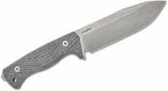 LionSteel T6 3V CVB Fixed blade, CPM 3V SATIN blade, BLACK CANVAS rukojeť s Kydex sheath