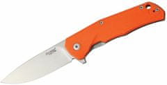 LionSteel TRE GOR Orange kapesní nůž 7,4 cm, Stonewash, oranžová, G10, titan 