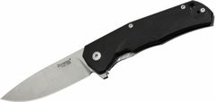 LionSteel TRE GBK Black kapesní nůž 7,4 cm, Stonewash, černá, G10, titan 