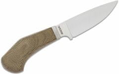 LionSteel WL1 CVG Willy nůž do přírody 6,5 cm, zelená, Micarta, kožené pouzdro 