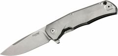 LionSteel LionSteen TRE GY Titanium Grey kapesní nůž 7,4 cm, Stonewash, titan, šedá spona, 3 otevírání