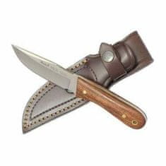 Muela BISON-9NL lovecký nůž 9 cm, dřevo Palisandr, kožené pouzdro