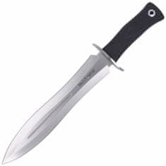Muela BW-24G lovecký nůž 24 cm, černá, guma, kožené pouzdro