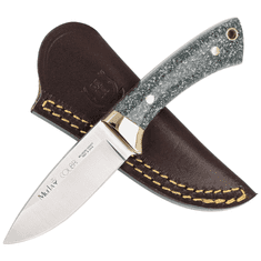 Muela COL-7G 70mm blade, full tang, brass bolsters and granit stone handle