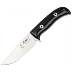 Muela HUSKY-11M 110mm full tank Sandwik 14C28N steel blade pressed shiny Micarta black and pins