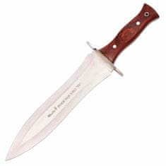 Muela  PODENQUERO-26R lovecký nůž - dýka 26,06 cm, dřevo Pakka, ocel, kožené pouzdro
