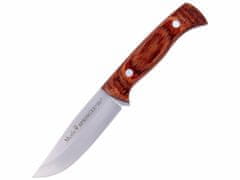 Muela SPRINGER-11R 110mm full tang blade, Přessed coral wood