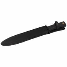 Muela SCORPION-26W taktický nůž 26 cm, černá, guma, kožené pouzdro