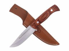 Muela SPRINGER-11R 110mm full tang blade, Přessed coral wood