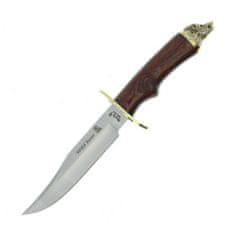 Muela WILDBOAR-16R lovecký nůž 16 cm, dřevo Pakka, mosaz, divočák, kožené pouzdro