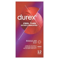 Durex Durex Feel Thin Extra Lubricated 12ks