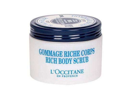 Kraftika 200ml l'occitane shea butter rich scrub, tělový peeling