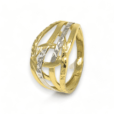 Pattic Zlatý prsten AU 585/1000 2,15 gr LOTS99401-54