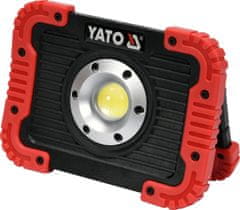 YATO Nabíjecí COB LED 10W svítilna a powerbanka