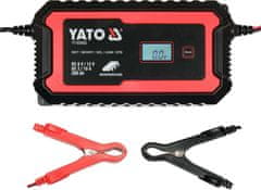 YATO Nabíječka s LCD displejem 6V / 2A, 12V / 10A