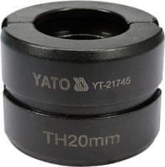 YATO Náhradní čelisti k lisovacím kleštím YT-21735 typ TH 20mm