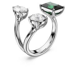 Swarovski Luxusní otevřený prsten s krystaly Mesmera 5676971 (Obvod 55 mm)