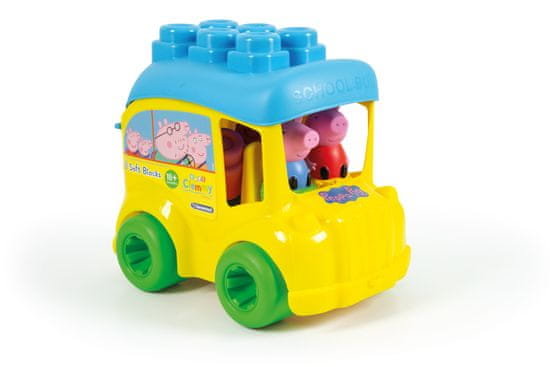 Clementoni Clemmy baby - Peppa Pig - školní autobus