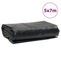 shumee Plachta černá 5 x 7 m 600 g/m²