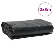 Greatstore Plachta antracitová 2 x 3 m 600 g/m²