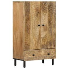 shumee Skříň highboard 60 x 33 x 100 cm masivní mangovníkové dřevo