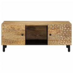 Greatstore Konferenční stolek 100 x 54 x 40 cm masivní mangovníkové dřevo