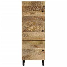 shumee Skříň highboard 40 x 33 x 110 cm masivní mangovníkové dřevo