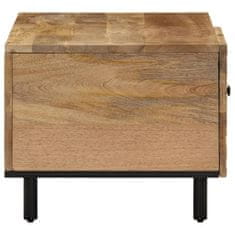 shumee Konferenční stolek 80 x 50 x 40 cm masivní mangovníkové dřevo