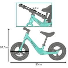 MG Trike Fix Active X2 dětské odrážedlo, zelené