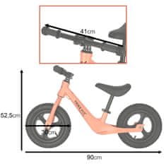 MG Trike Fix Active X2 dětské odrážedlo, oranžové