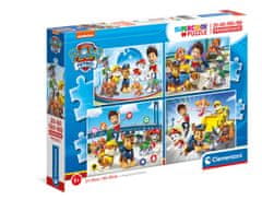 Clementoni Puzzle 20+60+100+180 dílků - Paw Patrol