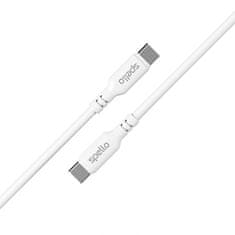 Spello USB-C na USB-C kabel 1m 9915101100175 - bílý