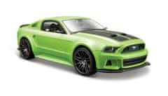 Maisto Maisto - 2014 Ford Mustang Street Racer, matná zelená, 1:24