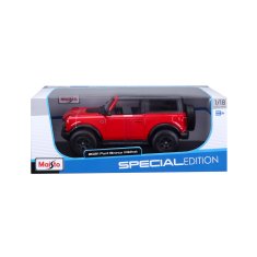 Maisto Maisto - 2021 Ford Bronco Wildtrak, červená, 1:18