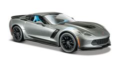 Maisto Maisto - 2017 Corvette Grand Sport, metal šedá, 1:24