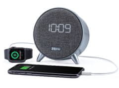 iHome Bluetooth reproduktor + budík + hodiny + USB nabíječka + noční 5v1 iHome