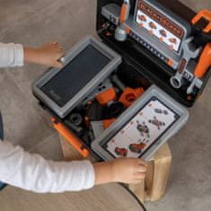 Smoby Smoby Black & Decker Kufřík S Nářadím + Auto V Dílech