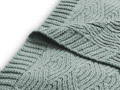 Jollein Deka pletená 75x100 cm River Knit Ash Green