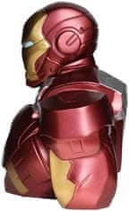 CurePink Pokladnička Marvel: Iron Man (výška 22 cm)