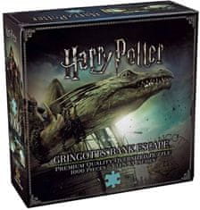 CurePink Puzzle Harry Potter: Gringotts Bank Escape 1000 kusů (86 x 33 cm)