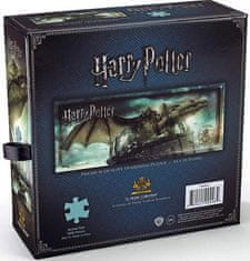 CurePink Puzzle Harry Potter: Gringotts Bank Escape 1000 kusů (86 x 33 cm)