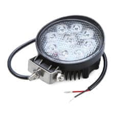 Verk 12248 Pracovní světlo kulaté 9 LED, 27W