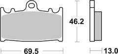 SBS Brzdové destičky 789LS