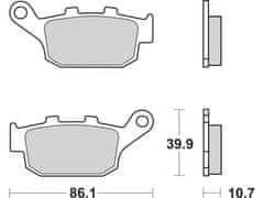 Brembo BREMBO brzdové destičky moto 07029