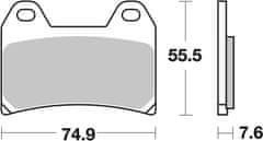 SBS Brzdové destičky 727HS