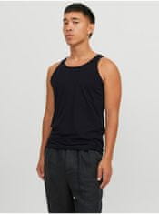 Jack&Jones Černé basic tílko Jack & Jones XL