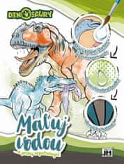 Maľuj vodou Dinosaury - ... a farby nepotrebuješ