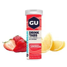 GU Hydration Drink Tabs 54 g Strawberry Lemonade 1 tuba (balení 8ks) EXP 06/25